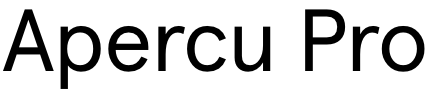 Apercu Pro