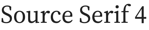 Source Serif 4