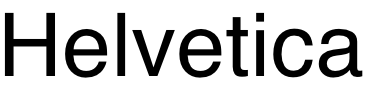 Helvetica