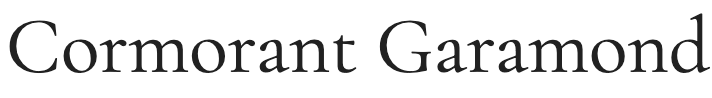 Cormorant Garamond